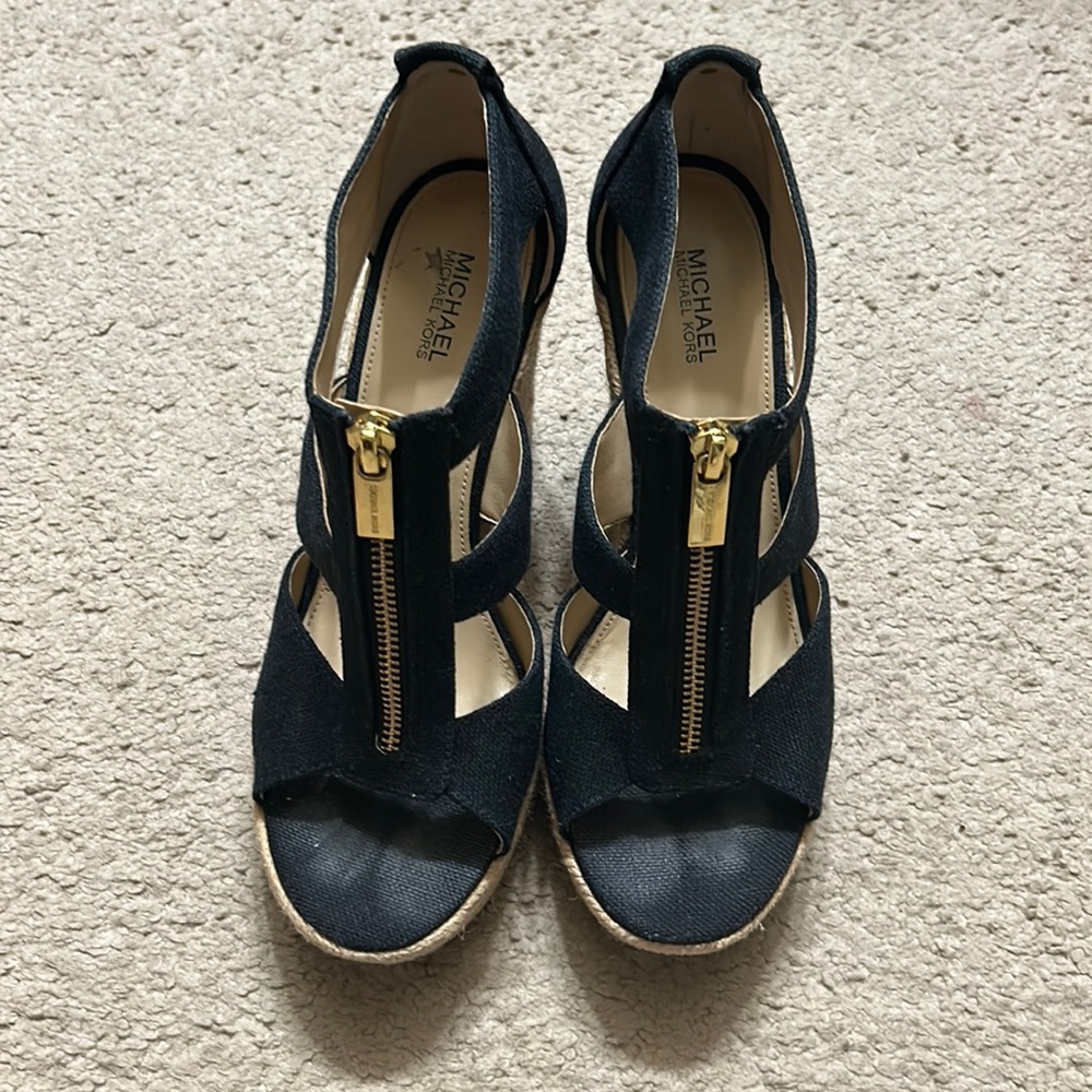 MICHAEL Michael Kors Wedge Espadrille Sandals